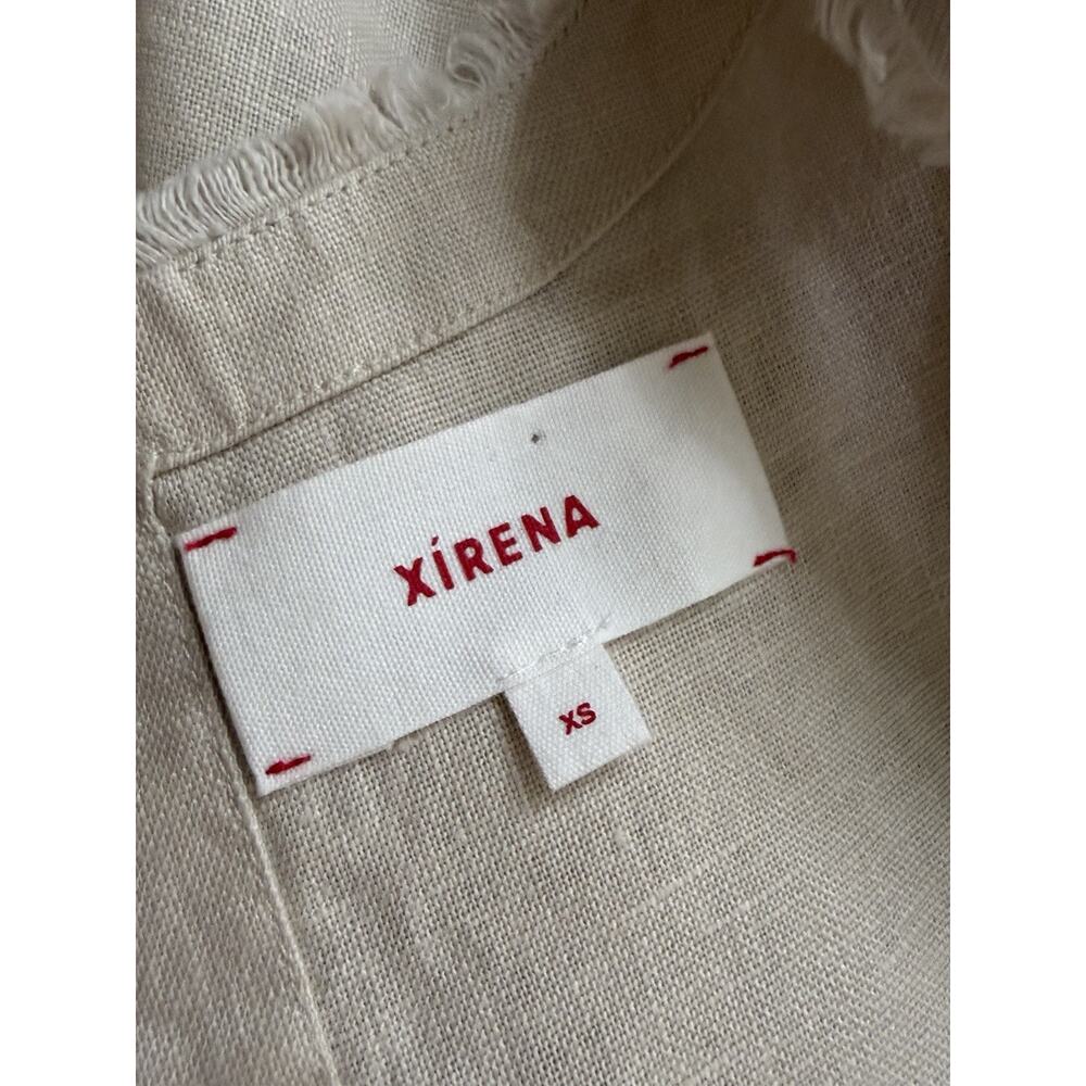 XIRENA Zadig Sleeveless Top Size XS Beige Tan $198 Cropped Lightweight - Picture 6 of 8